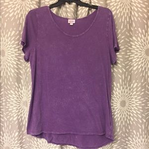 Purple Stonewashed LuLaRoe Classic T